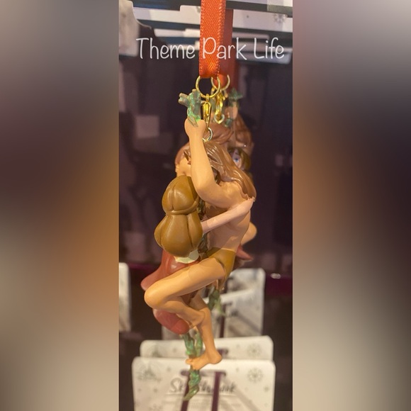 2024 Disney Parks Tarzan Jane 25th Anniversary Sketchbook Christmas Ornament - Picture 2 of 2